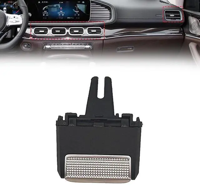 Alt view image 5 of 5 - Acaigel Front Middle/Right A/C Air Vent Paddle Clip For Mercedes-Benz Gle Gls W167 2020-2024