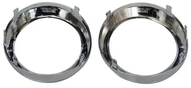 Alt view image 2 of 6 - Acaigel 1 Pair Fog Light Lamp Bezel Cover For Toyota Sienna Se 2011-2017