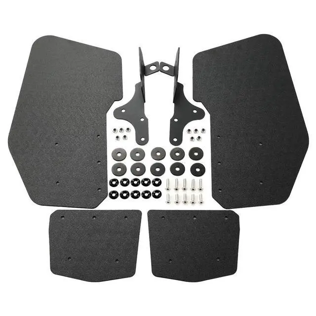 Alt view image 4 of 5 - YingshanMud Flaps Mudguard For Polaris Rzr Pro R R4 2022+