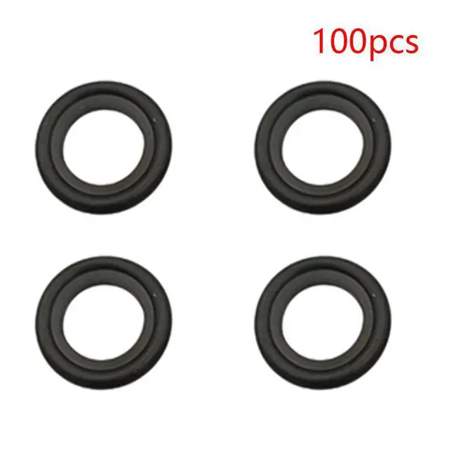 Alt view image 5 of 6 - Yingshan 100Pcs 97Jm6734Ba M14 Oil Drain Plug Gaskets For Ford