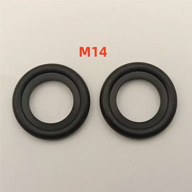 Alt view image 6 of 6 - Yingshan 100Pcs 97Jm6734Ba M14 Oil Drain Plug Gaskets For Ford