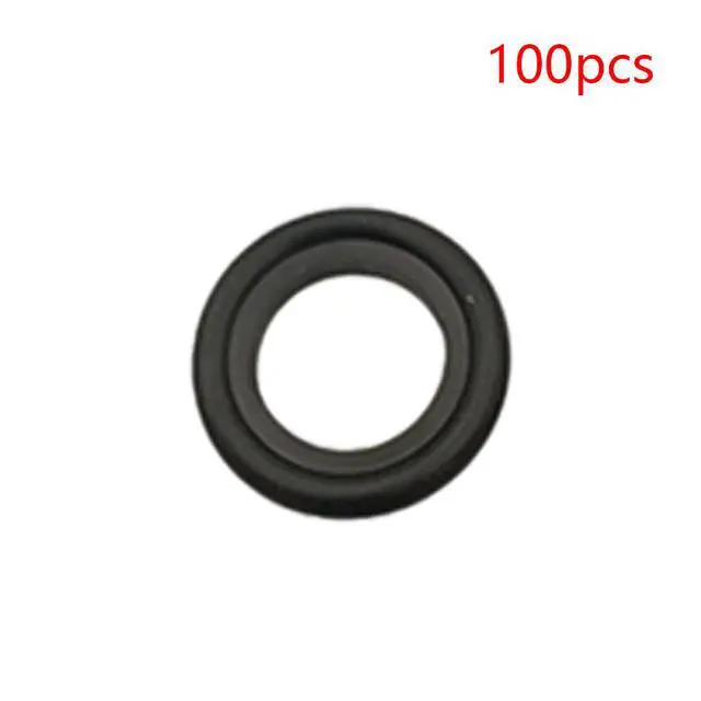 Alt view image 3 of 6 - Yingshan 100Pcs 97Jm6734Ba M14 Oil Drain Plug Gaskets For Ford