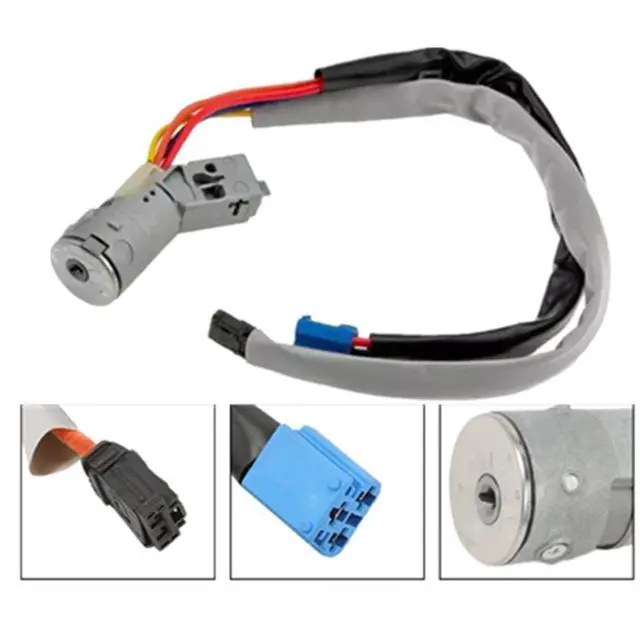 Alt view image 3 of 5 - Yingshan Car Ignition Switch Lock Cylinder Set 4162Cf For Citroen Berlingo Peugeot Partner 2002-2008