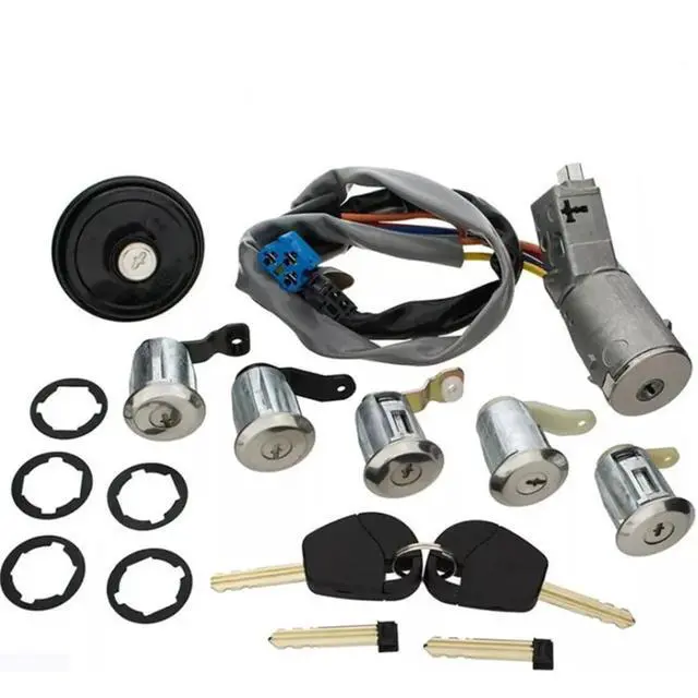 Alt view image 5 of 5 - Yingshan Car Ignition Switch Lock Cylinder Set 4162Cf For Citroen Berlingo Peugeot Partner 2002-2008