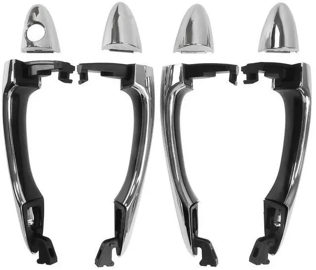 Alt view image 3 of 7 - Acaigel 4Pcs Chrome Door Handle Outside Front+Rear Left+Right For Kia Sportage 2011-2016