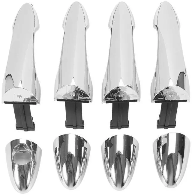 Alt view image 5 of 7 - Acaigel 4Pcs Chrome Door Handle Outside Front+Rear Left+Right For Kia Sportage 2011-2016