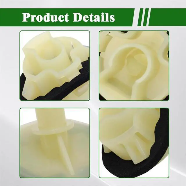 Alt view image 3 of 6 - Yingshan 2Pcs Sunroof Drain Hose Plug 74816-Ju40B For Nissan Infiniti G37 Qx50 Qx60 Q70