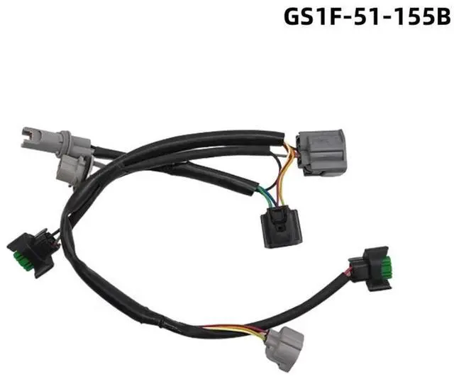 Alt view image 2 of 5 - Yingshan Headlight Wiring Harness Gs1F-51-155B Fit For Mazda 6 Gh 2007-2010