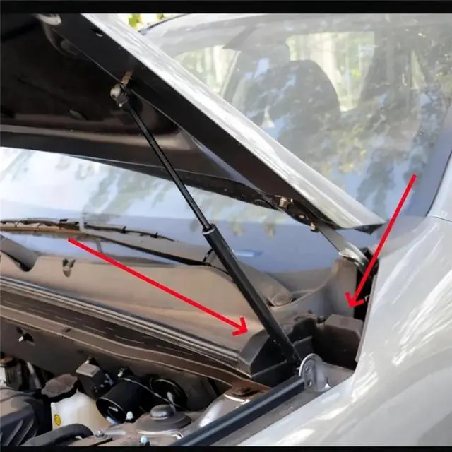 Alt view image 6 of 6 - Yingshan 1Pair Engine Hood Buffer Block 864302P000 864322P000 For Kia Sorento