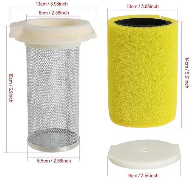 Main image of Acaigel Air Filter & Guide & End Cap For Yamaha Kodiak 400 Yfm400 1993 - 1999 Yfm250