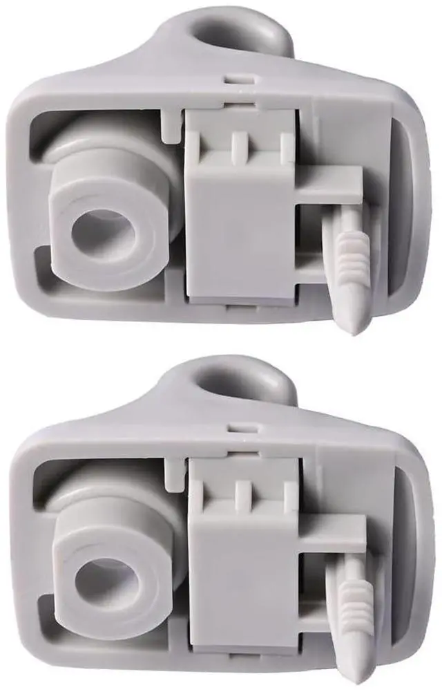 Alt view image 3 of 6 - Yingshan 2 Pcs Sun Visor Support Retainer Clip 85235-B1000 For Hyundai Elantra Sonata Kona Getz