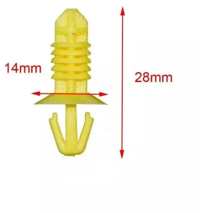 Main image of Acaigel 2 Set Clips Front Dash Insulator Fastener 1310861 1310862 For Ford Focus C-Max Kuga