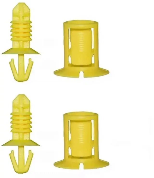 Alt view image 2 of 5 - Acaigel 2 Set Clips Front Dash Insulator Fastener 1310861 1310862 For Ford Focus C-Max Kuga