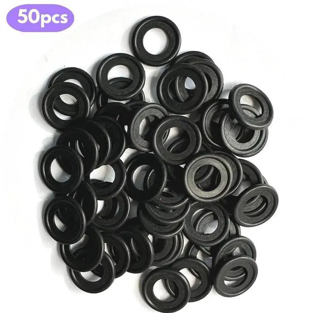 Main image of Acaigel 50X M12 Rubber Oil Drain Plug Gasket Washer Fits For 12616850 097-119