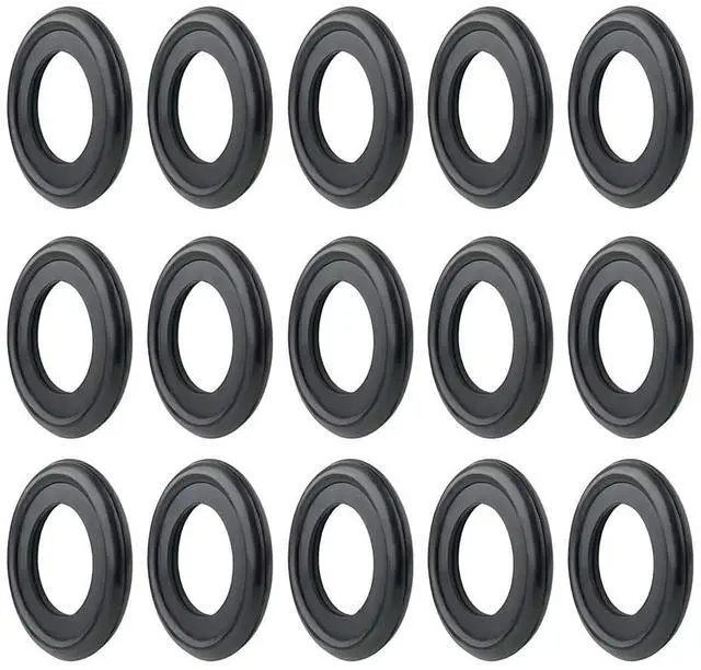 Alt view image 4 of 6 - Acaigel 50X M12 Rubber Oil Drain Plug Gasket Washer Fits For 12616850 097-119