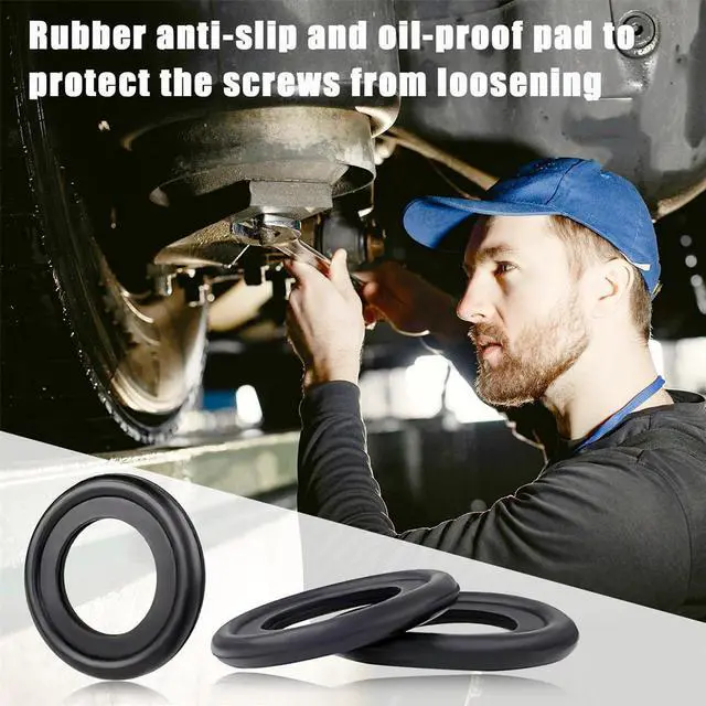 Alt view image 5 of 6 - Acaigel 50X M12 Rubber Oil Drain Plug Gasket Washer Fits For 12616850 097-119