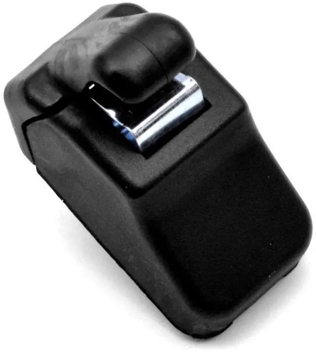 Alt view image 3 of 7 - Yingshan Black Sun Visor Clip Hook Retainer For Maserati Quattroporte Ghibli 2014-2017