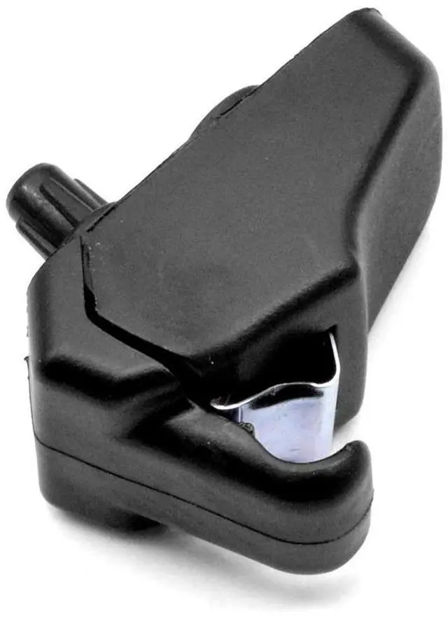 Alt view image 7 of 7 - Yingshan Black Sun Visor Clip Hook Retainer For Maserati Quattroporte Ghibli 2014-2017