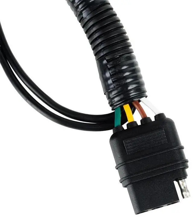 Alt view image 5 of 6 - Acaigel 7 Pins Trailer Wiring T Harness Adapter Plug For Jeep Gladiator Jt 2020-2025