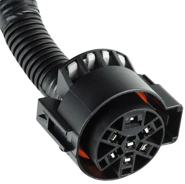 Alt view image 4 of 6 - Acaigel 7 Pins Trailer Wiring T Harness Adapter Plug For Jeep Gladiator Jt 2020-2025