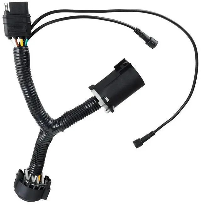 Alt view image 6 of 6 - Acaigel 7 Pins Trailer Wiring T Harness Adapter Plug For Jeep Gladiator Jt 2020-2025