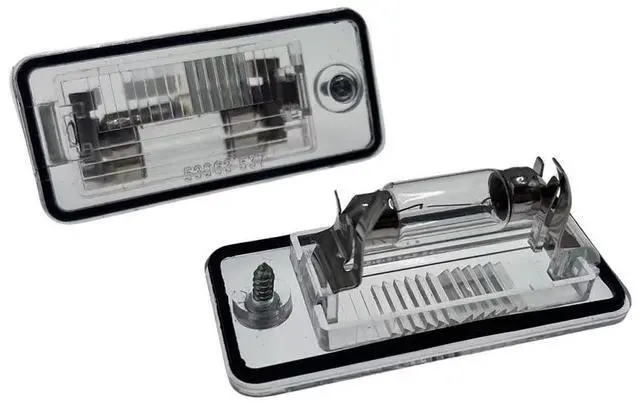 Main image of Acaigel 1 Pair 8E0807430A 8E0807430B Number License Plate Light Lamp For Audi