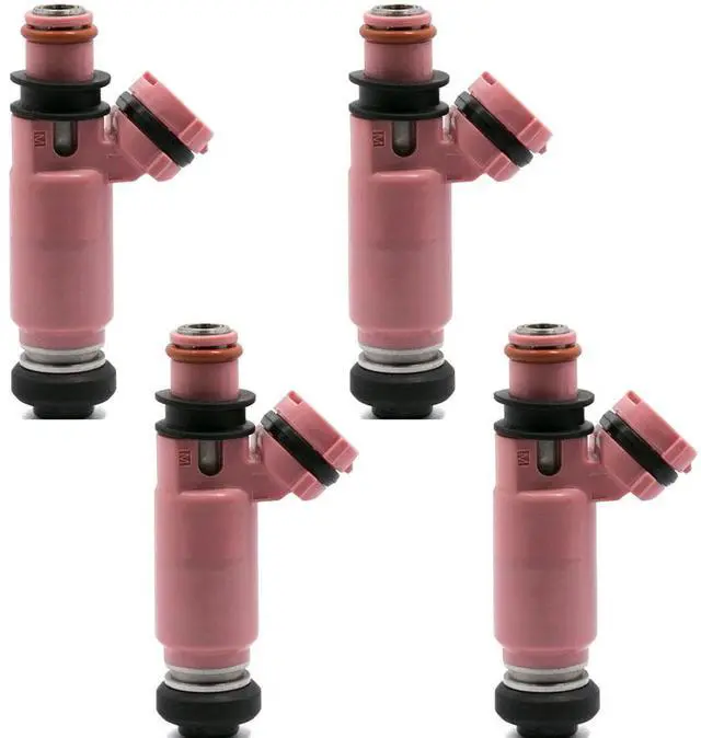 Alt view image 2 of 6 - Yingshan 4Pcs 16611-Aa370 Fuel Injectors For Subaru