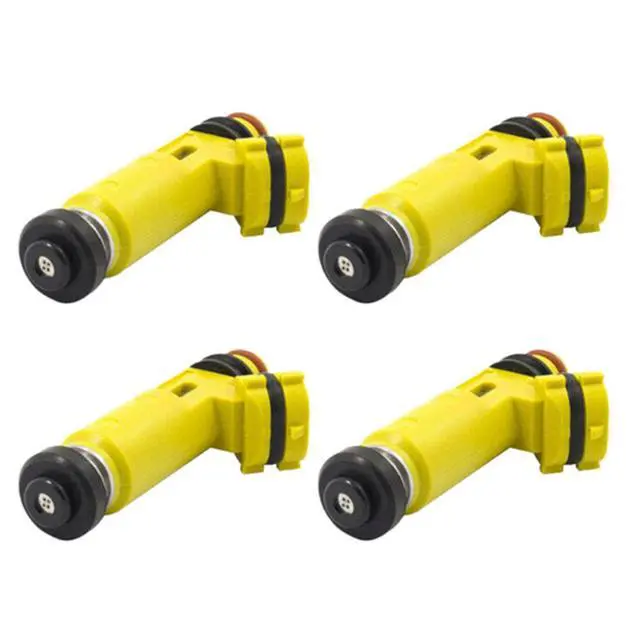 Alt view image 4 of 5 - Yingshan 4Pcs 195500-4450 Fuel Injector For Mazda