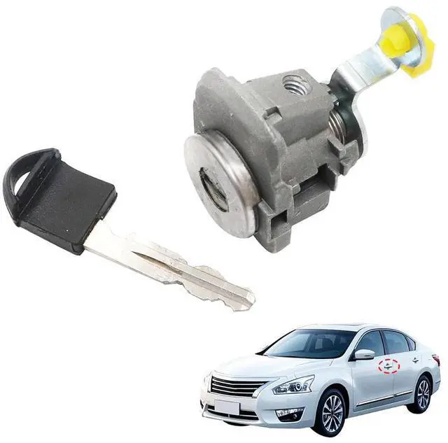 Main image of Acaigel Drivers Side Door Lock Cylinder W/Key For Nissan Maxima Altima Murano Pathfinder