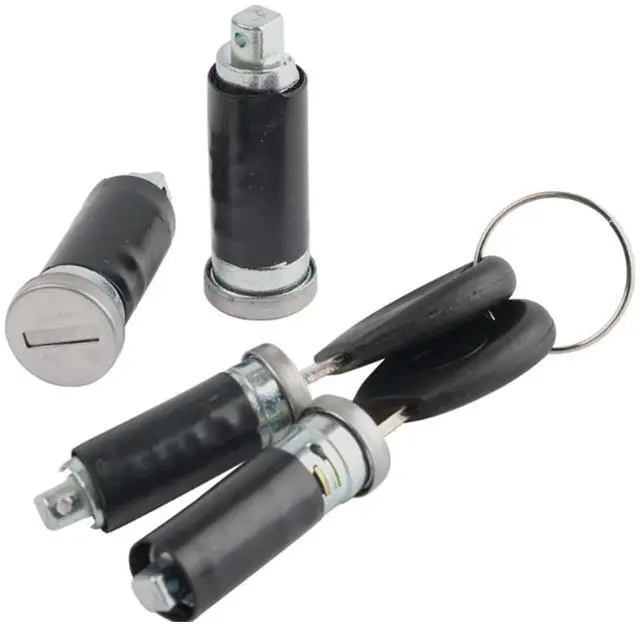 Alt view image 4 of 5 - Acaigel 701837205 Ignition Switch And Door Lock Barrel Set With 2 Keys For Vw