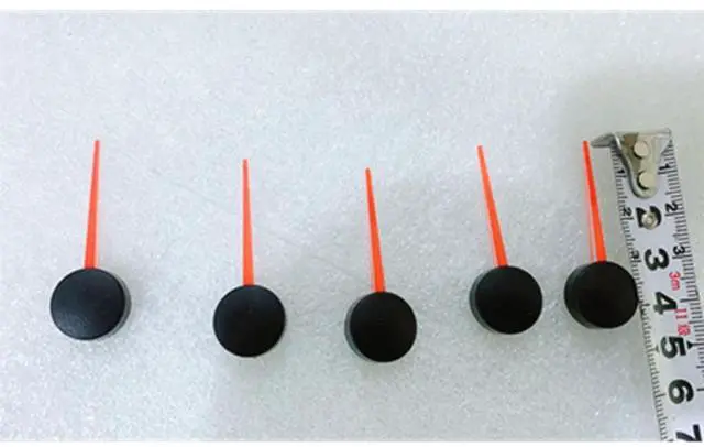 Alt view image 3 of 6 - Yingshan 5Pcs 38Mm Length Auto Car Motorcycle Speedometer Speedo Needles Pointers