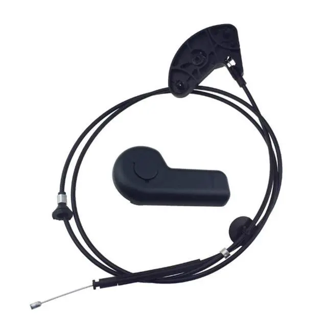 Alt view image 3 of 5 - Acaigel 1Set Cv6Z16B626A Hood Latch Lock Release Control Cable With Handle For Ford