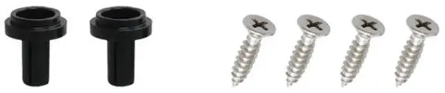 Alt view image 3 of 6 - Yingshan 1Set Hc3Z-99439A00-A Hc3Z-99439A00-B Tailgate Upper Rubber Bushing Bumpers