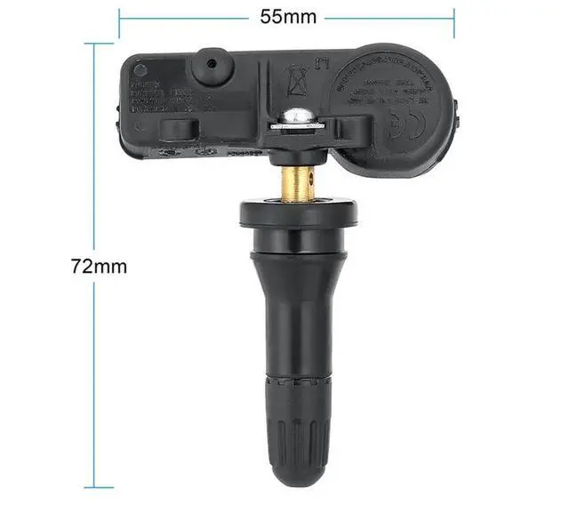 Alt view image 5 of 7 - Yingshan 4Pcs   Tpms Tire Pressure Sensor For Gmc Trucks & Vans 13540604
