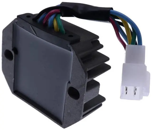 Alt view image 5 of 6 - Yingshan Voltage Regulator For Grasshopper 185530, John Deere M807915, Rotary 9210 Mower