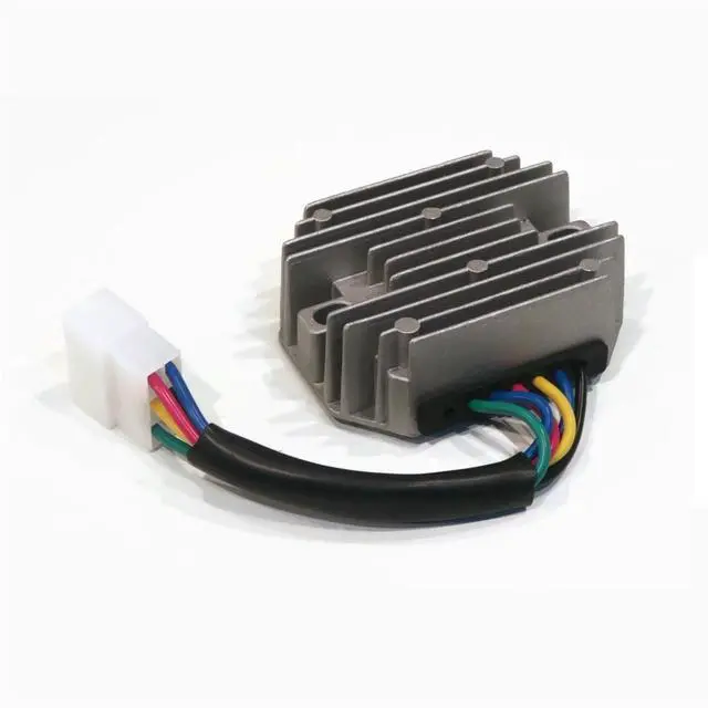 Alt view image 6 of 6 - Yingshan Voltage Regulator For Grasshopper 185530, John Deere M807915, Rotary 9210 Mower