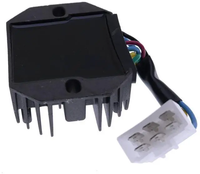 Alt view image 4 of 6 - Yingshan Voltage Regulator For Grasshopper 185530, John Deere M807915, Rotary 9210 Mower