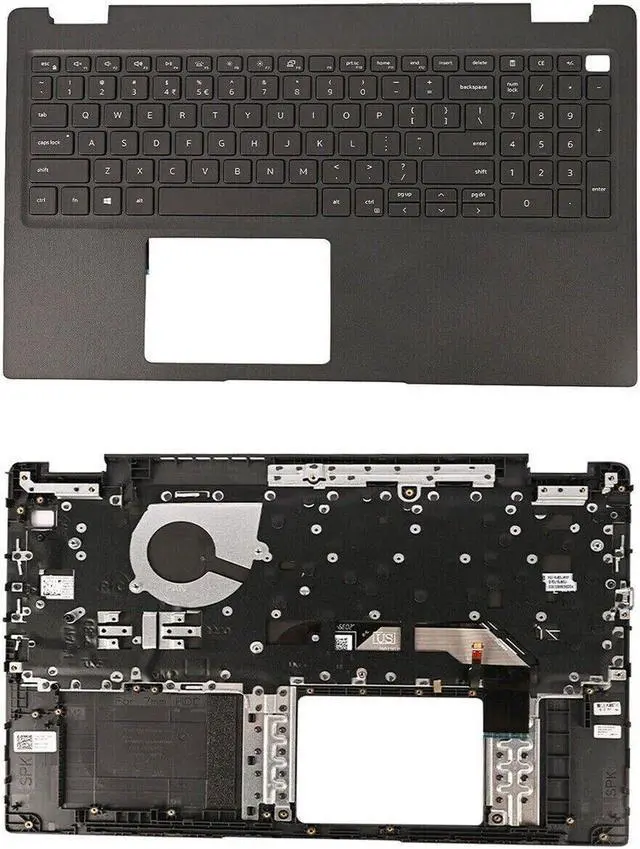 Alt view image 6 of 6 - New For Latitude 3510 E3510 0JYG4Y JYG4Y Black Palmrest Backlit Keyboard US