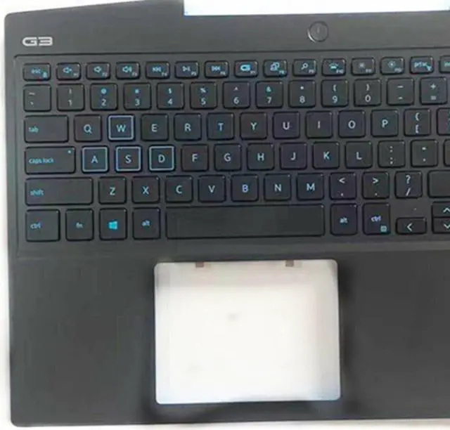 Alt view image 2 of 7 - Palmrest for G Series G3 15 3590 Upper Case with Backlit Keyboard 0P0NG7