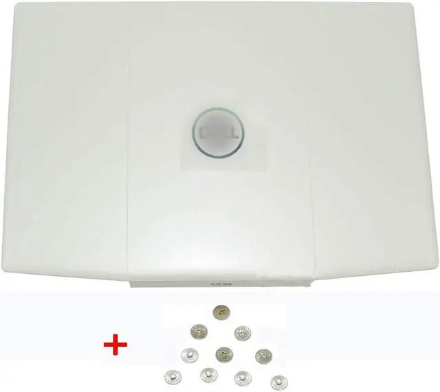Alt view image 2 of 5 - for Inspiron G3 15 3590 LCD Rear Back Cover Bezel Hinge Screws White 3HKFN