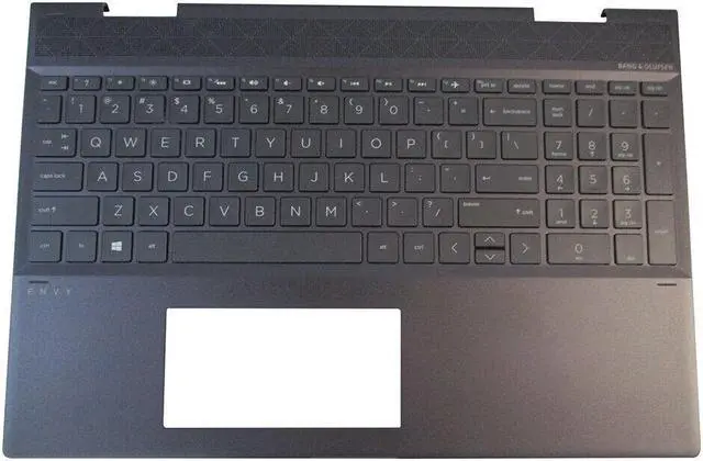 Main image of Palmrest Backlit Keyboard for Envy X360 15-CN 15M-CN L20748-001 Black
