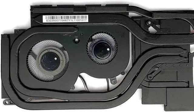 Alt view image 3 of 6 - CPU GPU Cooling Fan Heatsink MSI GS66 Stealth 10UG 10UH MS-16V3 E322500770A87Y1L