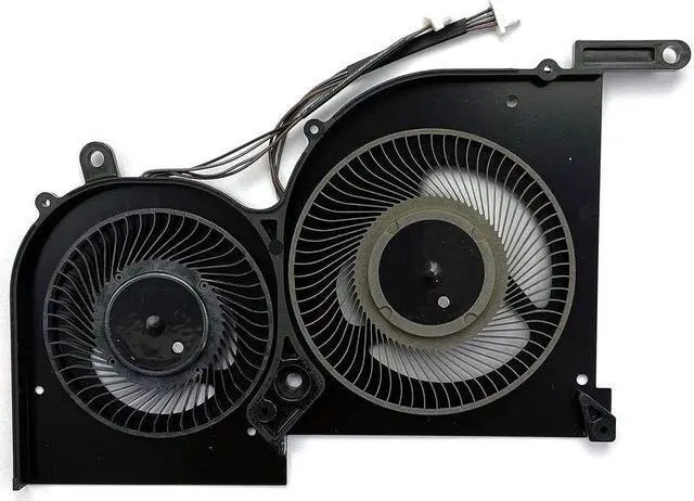 Alt view image 4 of 6 - CPU GPU Cooling Fan GS66 WS66 Stealth 10SD 10SE 10SF MS-16V1 MS-16V2 Pair
