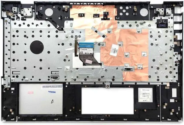 Alt view image 3 of 5 - Laptop Upper Case Palmrest Backlit Keyboard for Envy 17-BW 17T-BW L20714-001