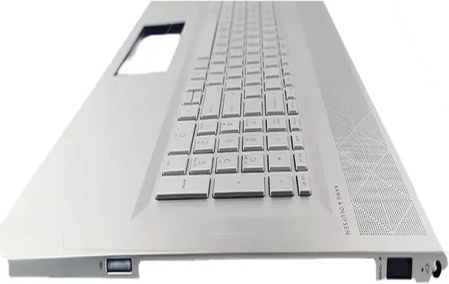 Alt view image 5 of 5 - Laptop Upper Case Palmrest Backlit Keyboard for Envy 17-BW 17T-BW L20714-001
