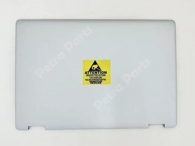 Alt view image 2 of 4 - New Pavilion x360 14-DH LCD Silver Back Cover Rear Top Lid Case L51080-001