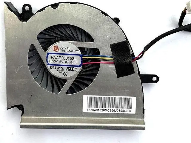 Alt view image 4 of 5 - Fan for GE75 Raider GL75 GP75 Leopard MS-17E2 CPU + GPU Cooling Fan Set