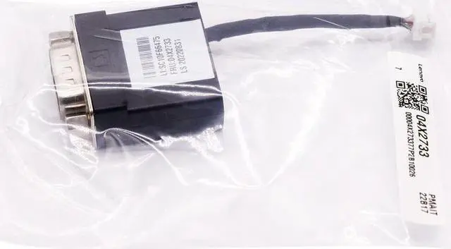 Alt view image 3 of 5 - 50mm Com2 Internal Cable for ThinkCentre M900 M600 M700 M900x 4X2733 04X2733