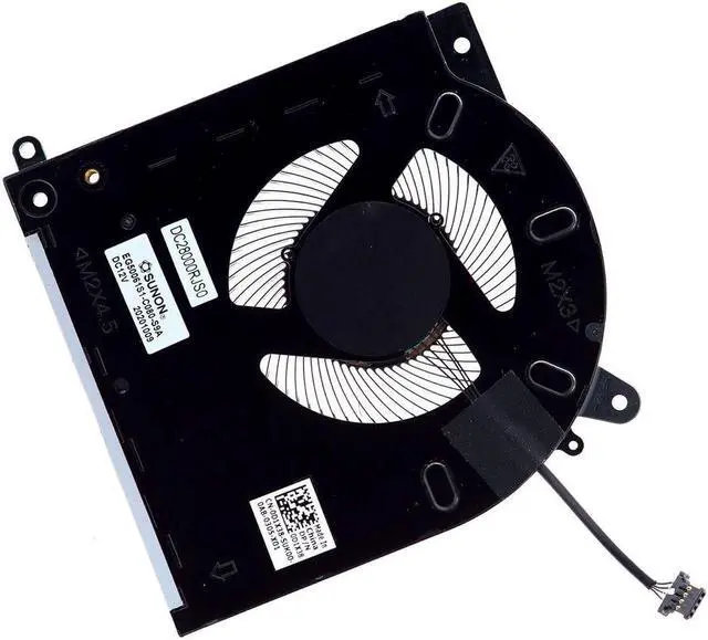 Alt view image 2 of 5 - CPU GPU Cooling Fan for Alienware M15 R3 M15 R4 2070 3070 0TG9V0 0D1X38