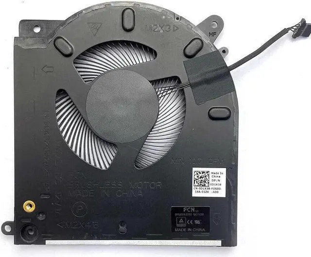 Alt view image 4 of 5 - CPU GPU Cooling Fan for Alienware M15 R3 M15 R4 2070 3070 0TG9V0 0D1X38